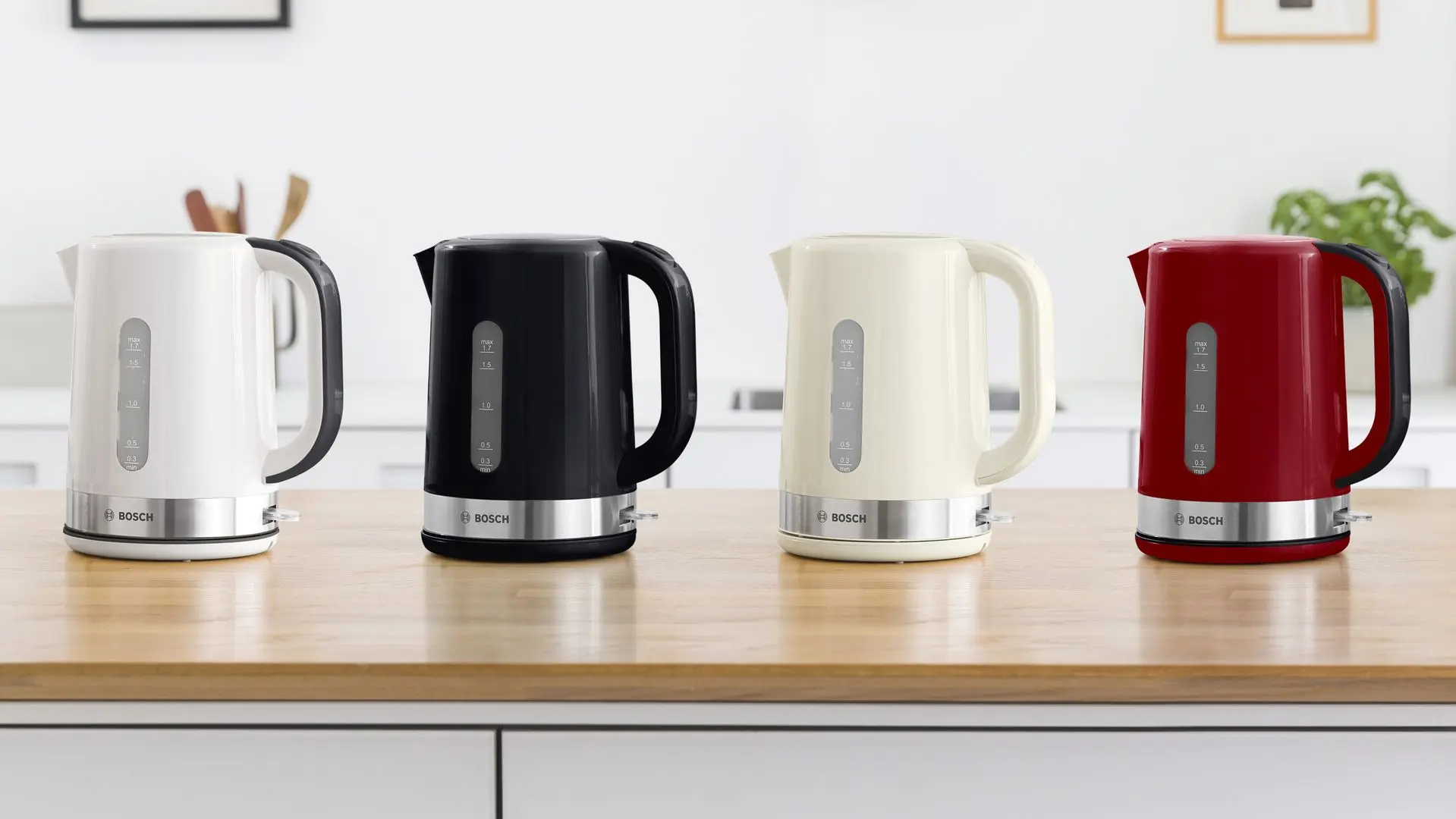 Fierbator electric Bosch TWK6A513 (Black/Steel)