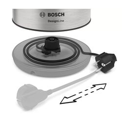 Fierbator electric Bosch DesignLine TWK3P420 (Black/Inox) Thumb