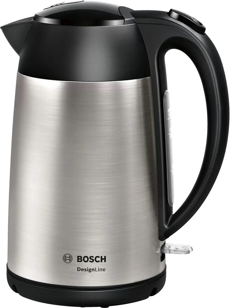 Fierbator electric Bosch DesignLine TWK3P420 (Black/Inox)