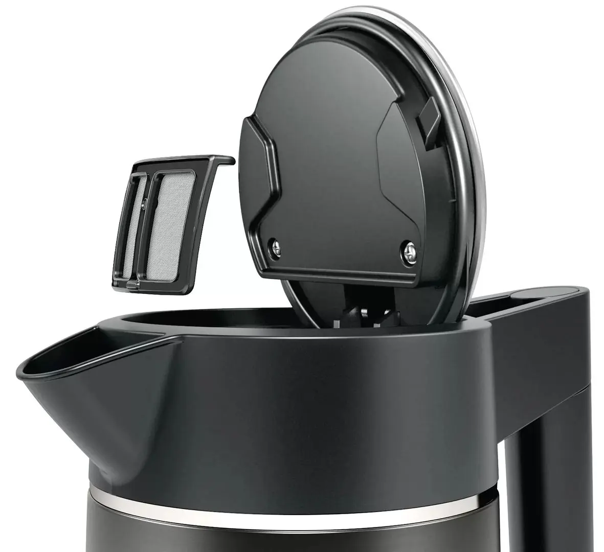 Fierbator electric Bosch DesignLine TWK3P475 (Grey/Black)