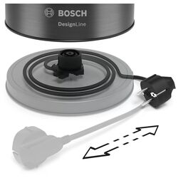 Fierbator electric Bosch DesignLine TWK3P475 (Grey/Black) Thumb