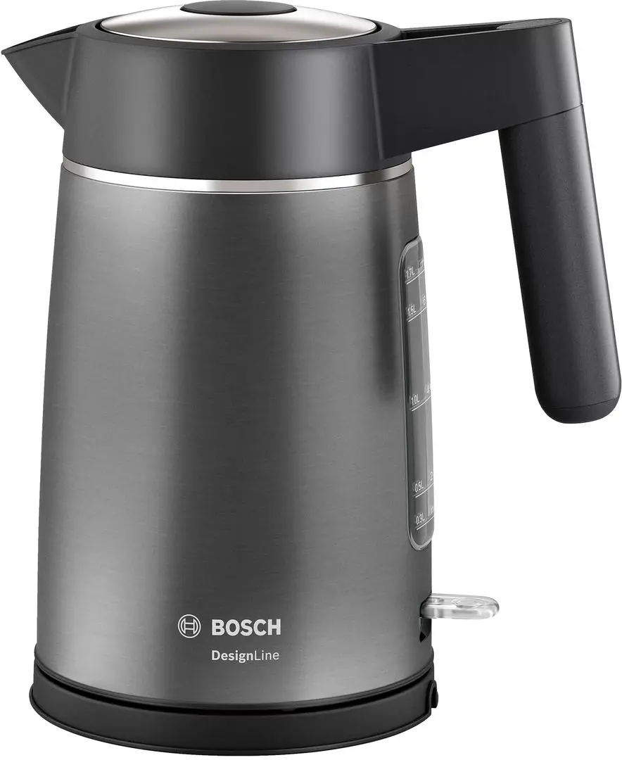 Fierbator electric Bosch DesignLine TWK3P475 (Grey/Black)