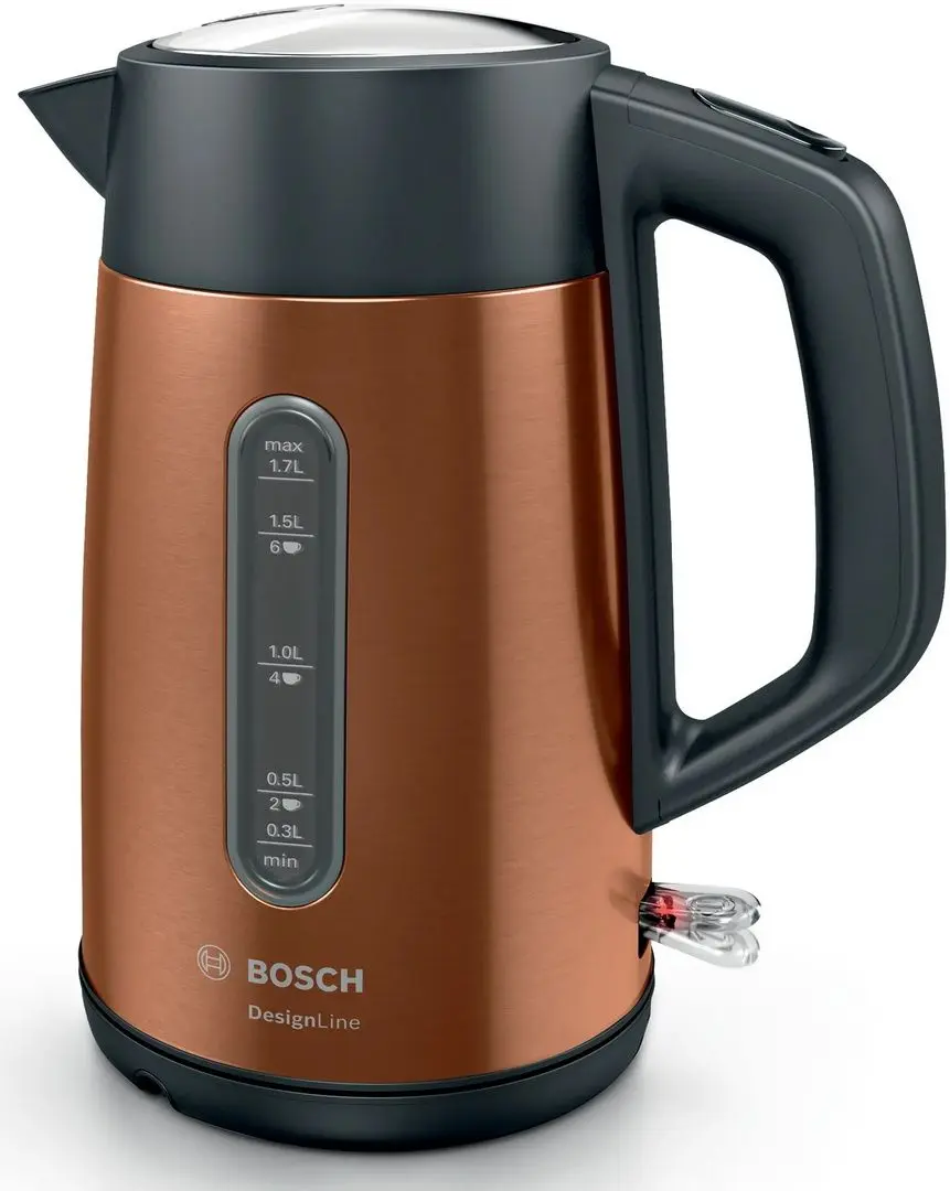 Fierbator electric Bosch DesignLine TWK4P439 (Copper/Black)