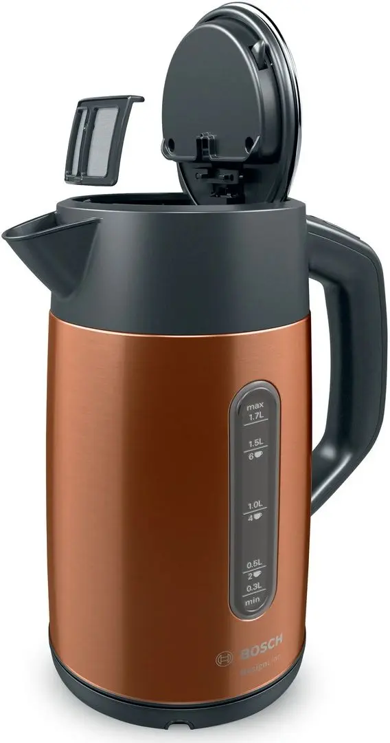 Fierbator electric Bosch DesignLine TWK4P439 (Copper/Black)