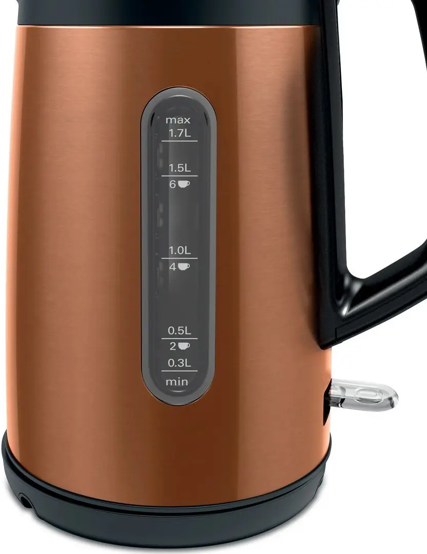 Fierbator electric Bosch DesignLine TWK4P439 (Copper/Black)