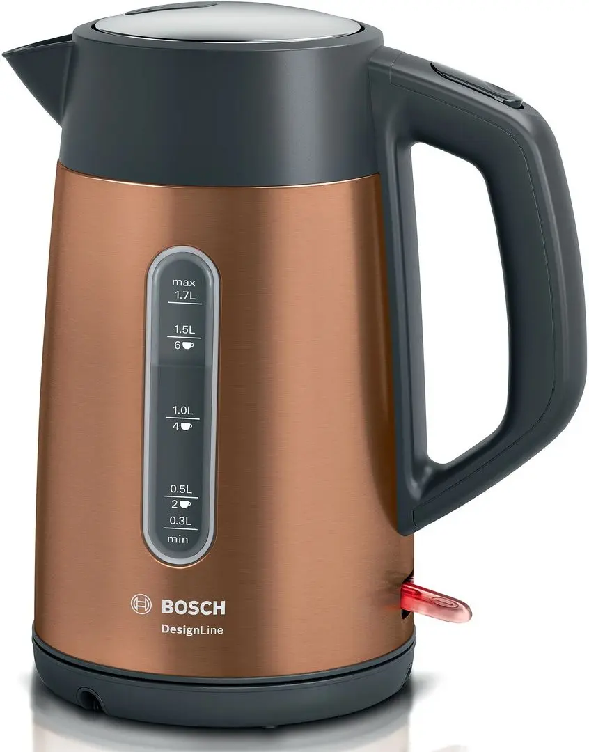 Fierbator electric Bosch DesignLine TWK4P439 (Copper/Black)