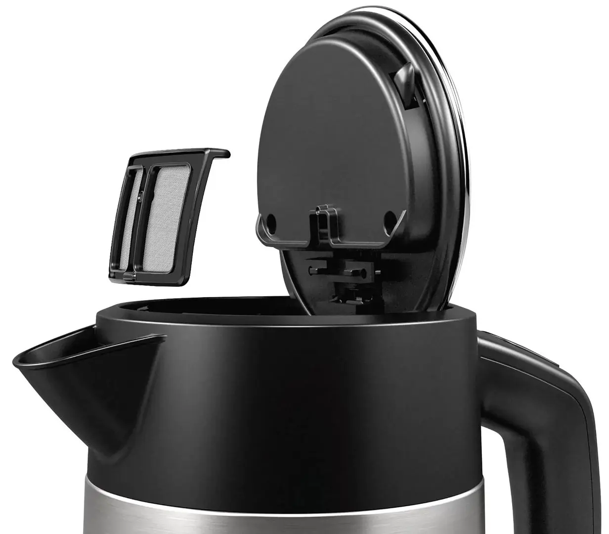 Fierbator electric Bosch DesignLine TWK4P440 (Black/Inox)