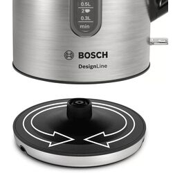 Fierbator electric Bosch DesignLine TWK4P440 (Black/Inox) Thumb