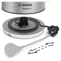 Fierbator electric Bosch DesignLine TWK4P440 (Black/Inox) Thumb