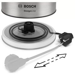 Fierbator electric Bosch DesignLine TWK5P480 (Inox) Thumb