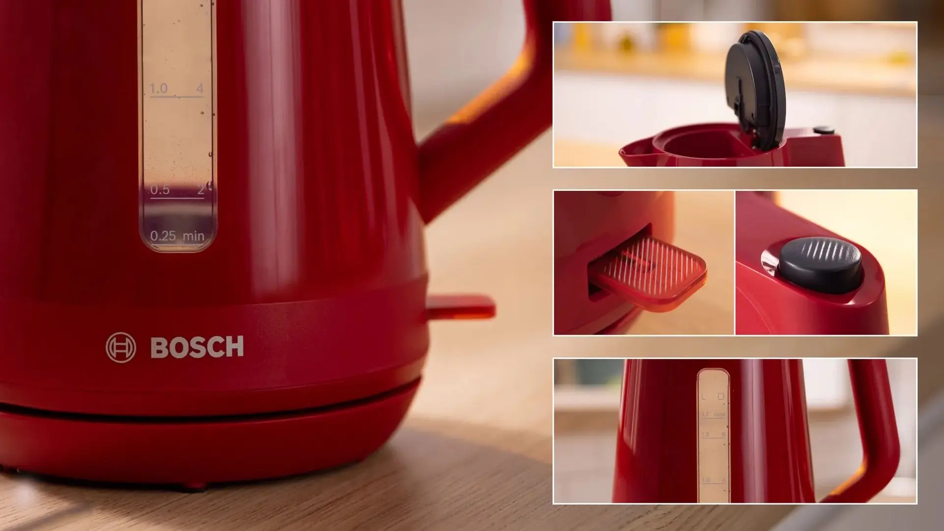 Электрочайник Bosch MyMoment TWK1M124 (Red)