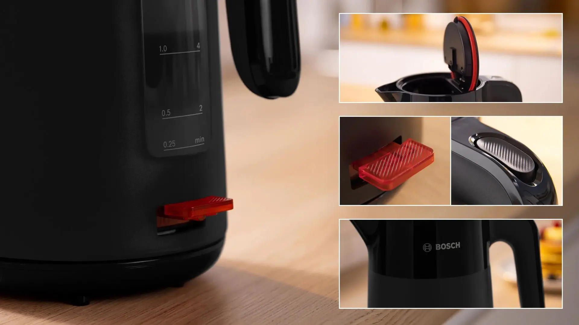 Электрочайник Bosch MyMoment TWK2M163 (Black) - 3