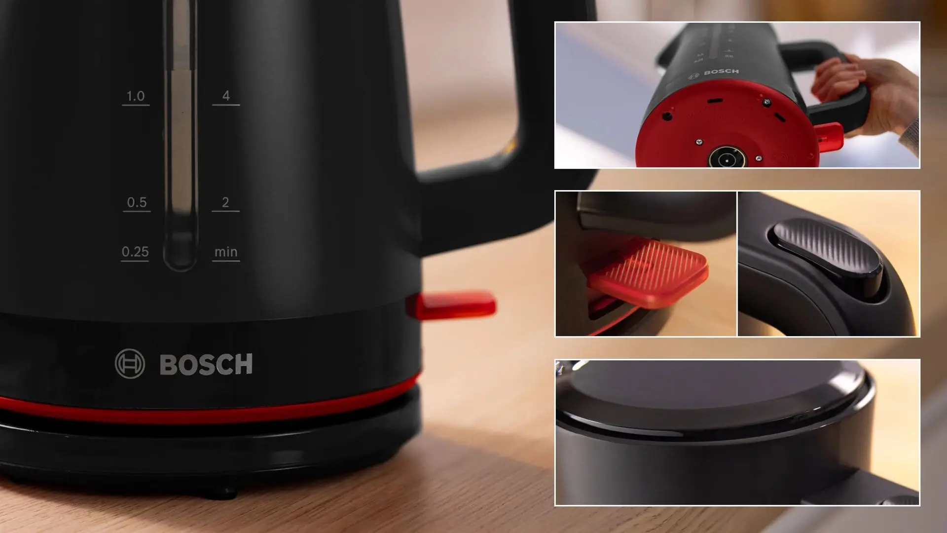 Электрочайник Bosch MyMoment TWK3M123 (Black)