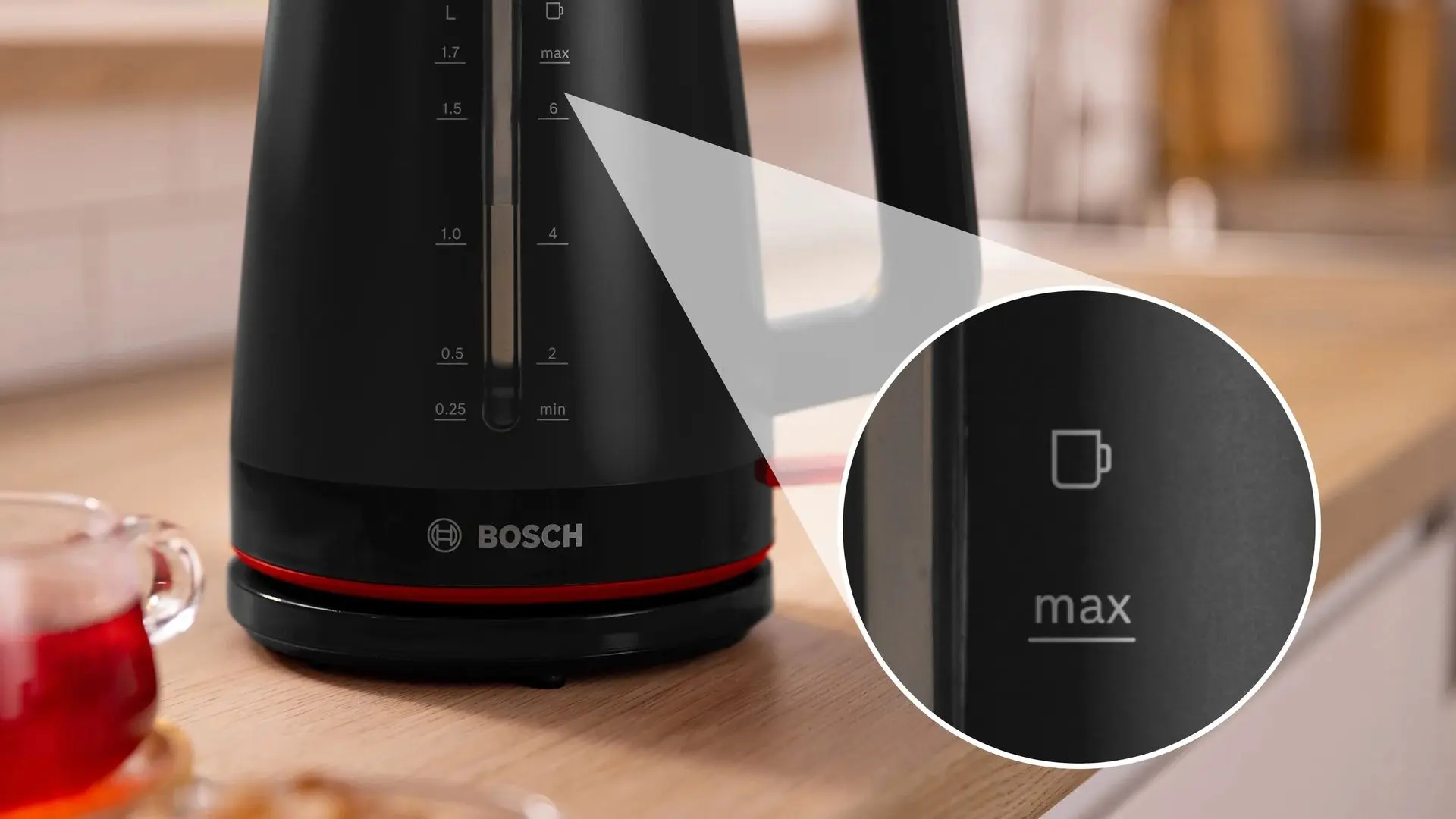 Электрочайник Bosch MyMoment TWK3M123 (Black)