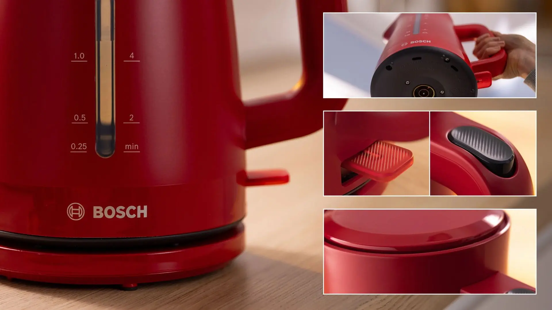 Электрочайник Bosch MyMoment TWK3M124 (Red)