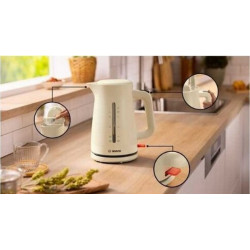 Электрочайник Bosch MyMoment TWK3M127 1.7l (Beige) Thumb