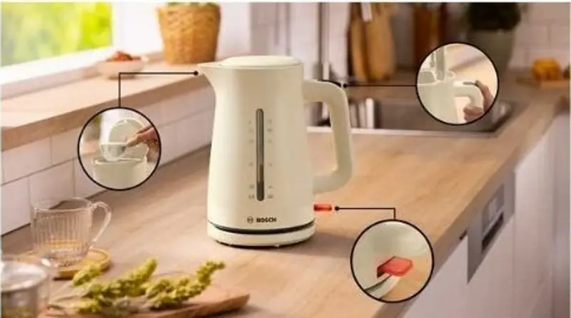 Электрочайник Bosch MyMoment TWK3M127 1.7l (Beige) - 2
