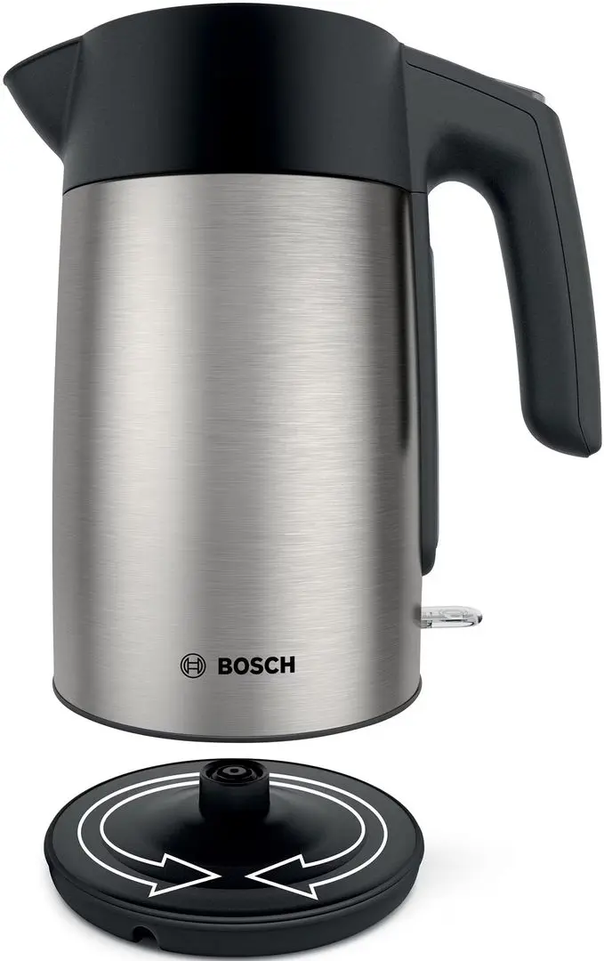 Электрочайник Bosch TWK7L460 (Inox/Black)