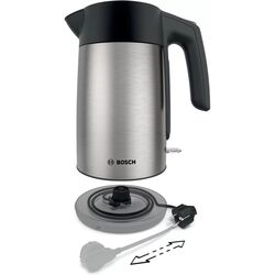 Электрочайник Bosch TWK7L460 (Inox/Black) Thumb