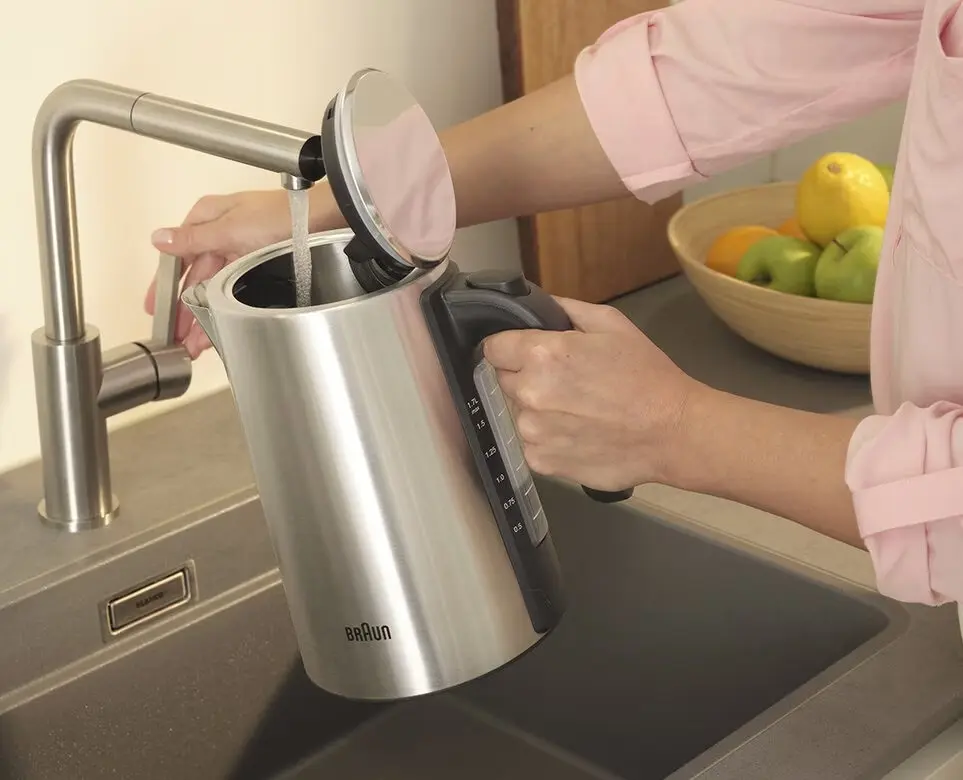 Электрочайник Braun WK 5205 BK (Inox/Black)