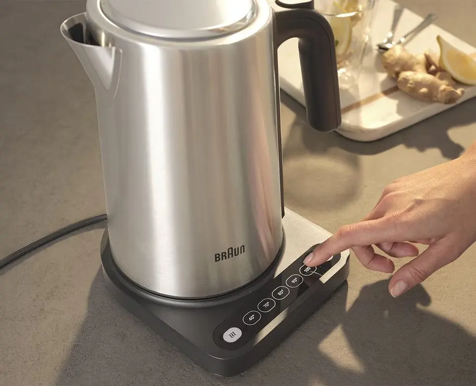 Электрочайник Braun WK 5205 BK (Inox/Black)