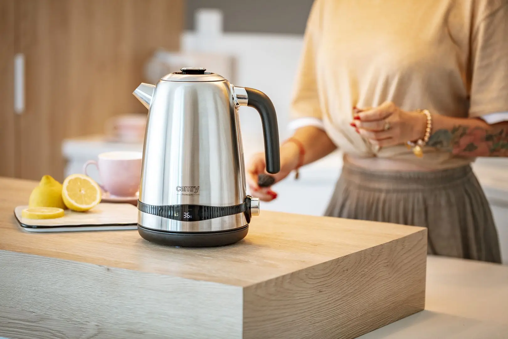 Fierbator electric Camry CR 1291 (Inox)