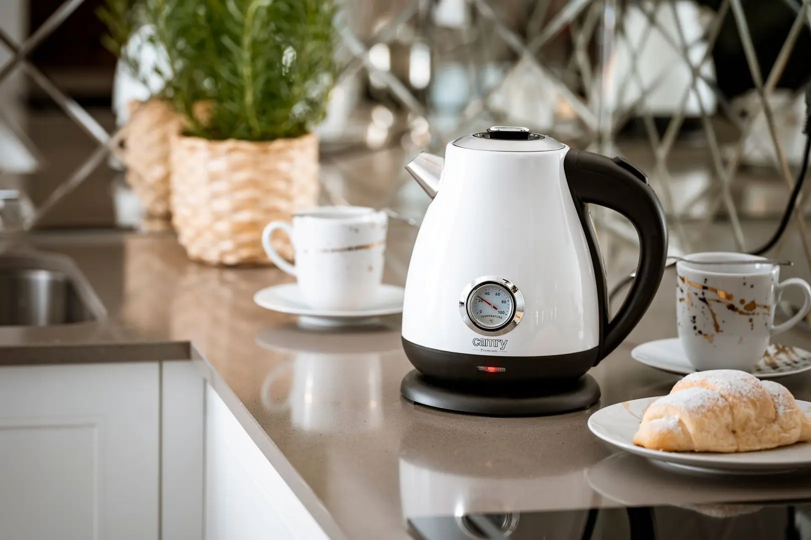 Fierbator electric Camry CR 1344 (White)