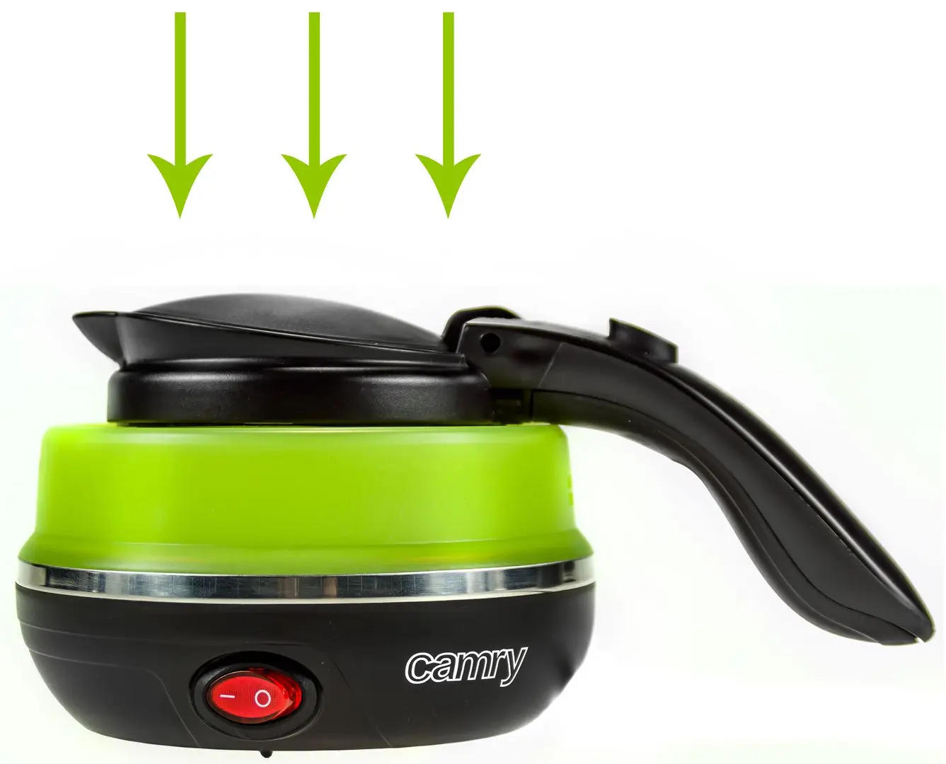 Fierbator electric pentru calatorie Camry CR 1265 (Green)