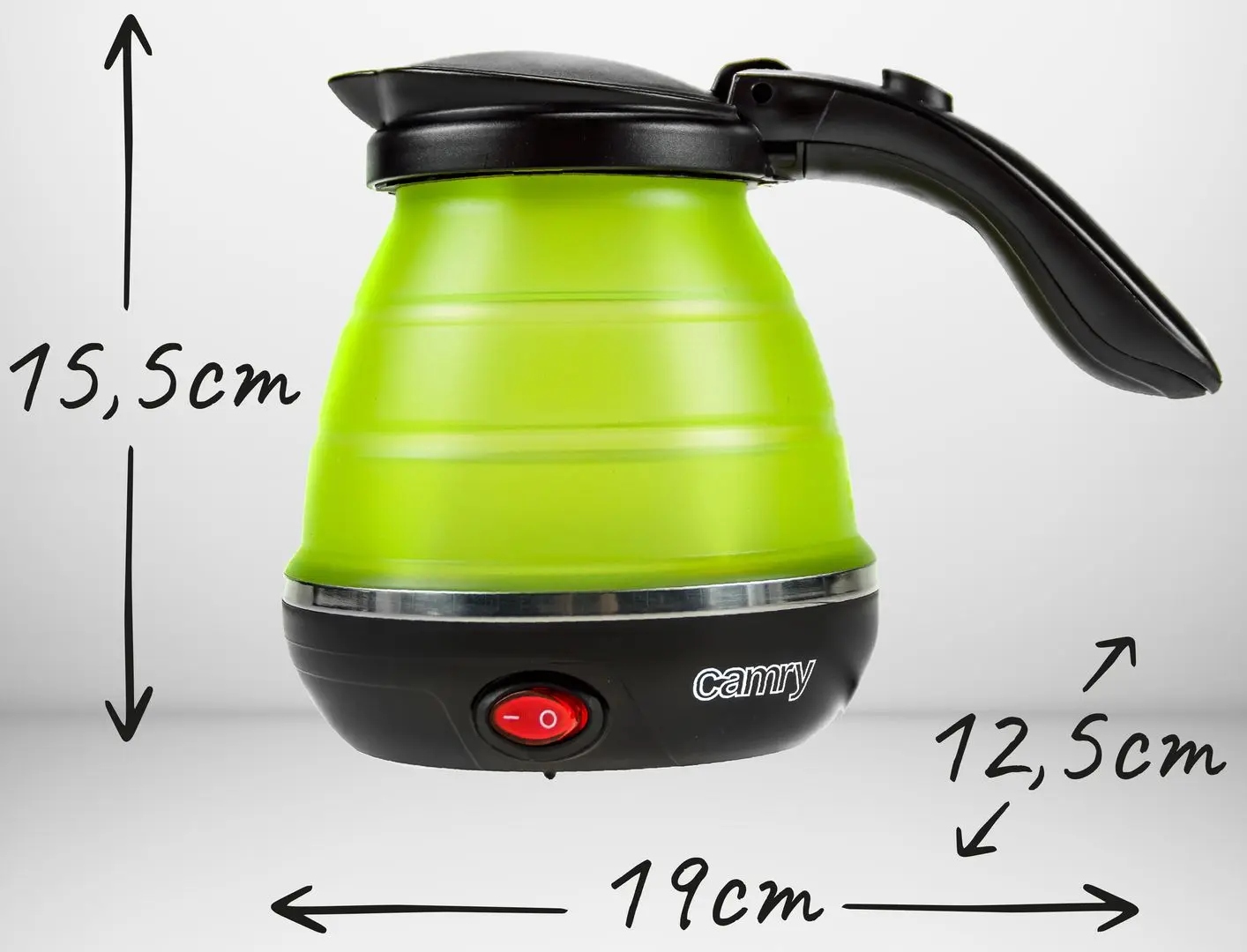 Fierbator electric pentru calatorie Camry CR 1265 (Green)