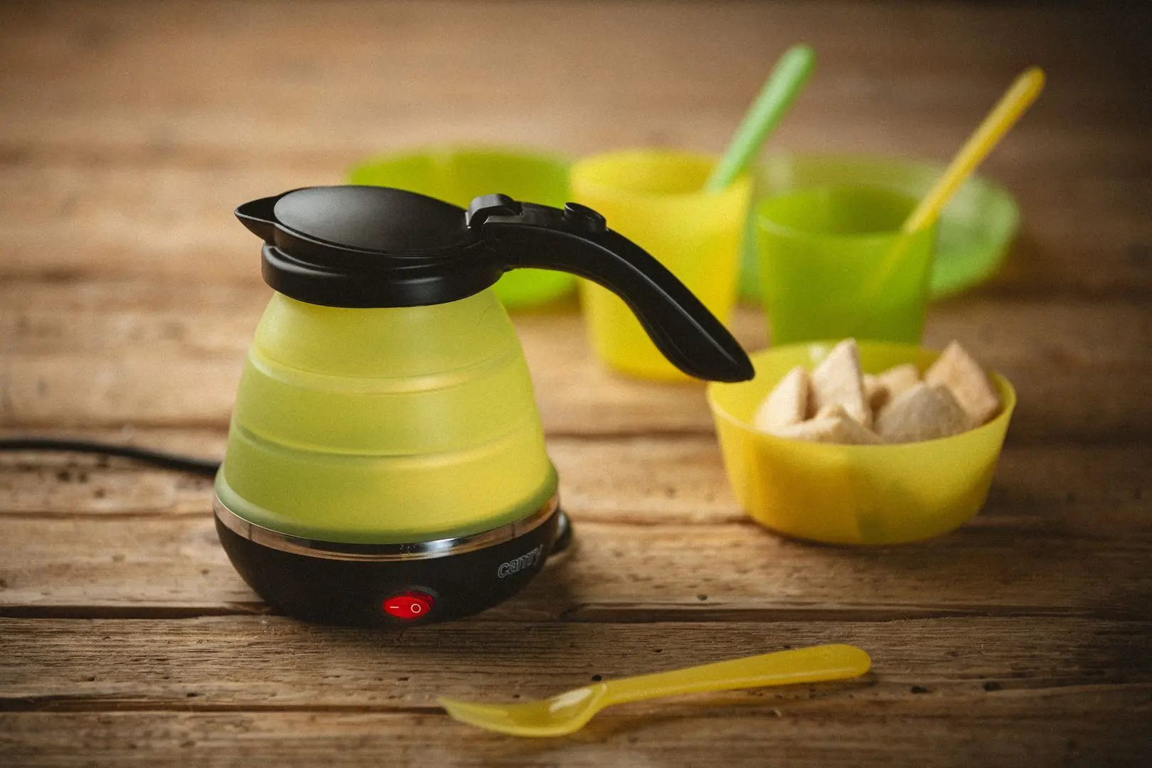 Fierbator electric pentru calatorie Camry CR 1265 (Green)