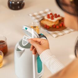 Электрочайник Cecotec Thermosense 180 (White/Green) Thumb