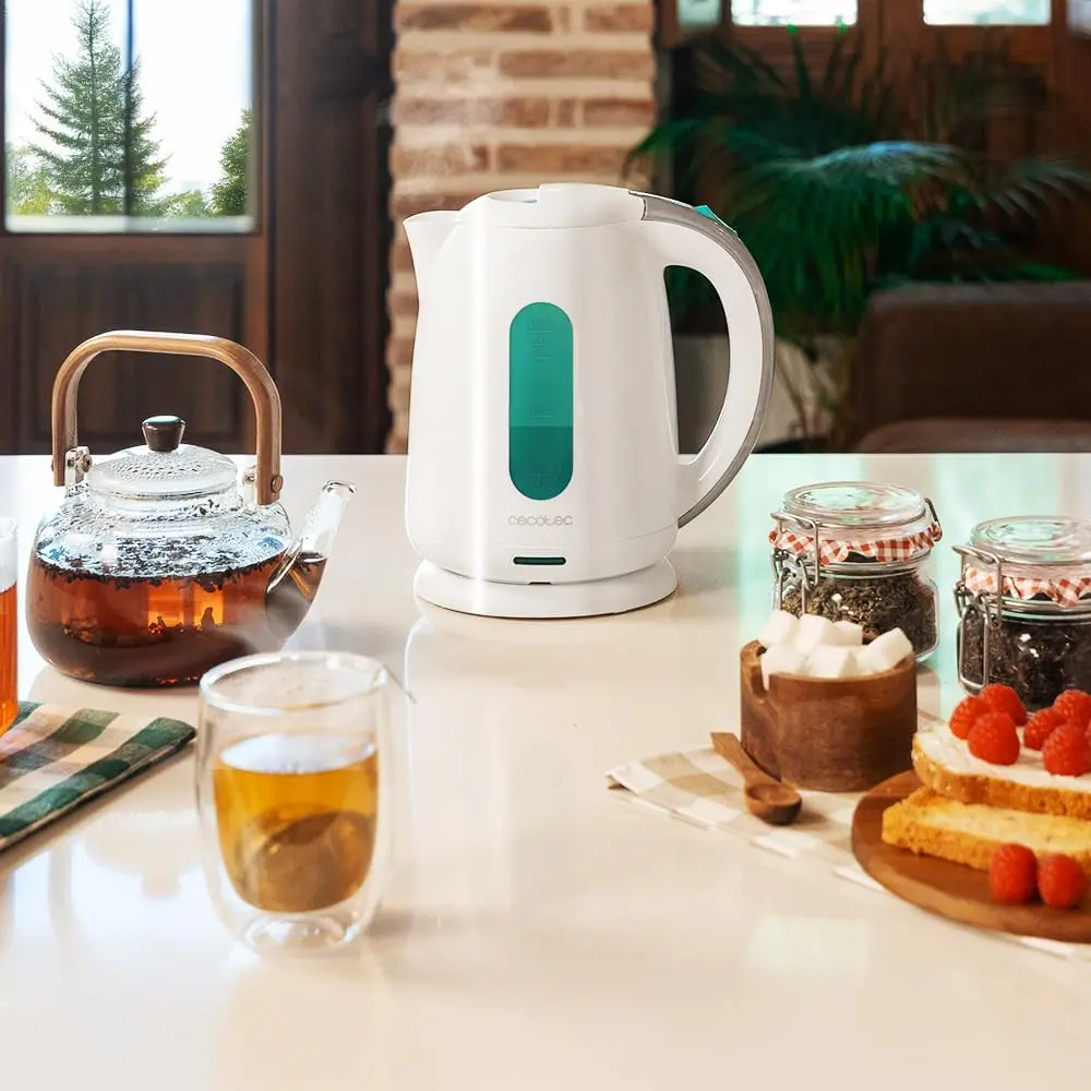 Электрочайник Cecotec Thermosense 180 (White/Green)