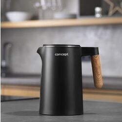 Fierbator electric Concept RK3301 (Black/Wood) Thumb