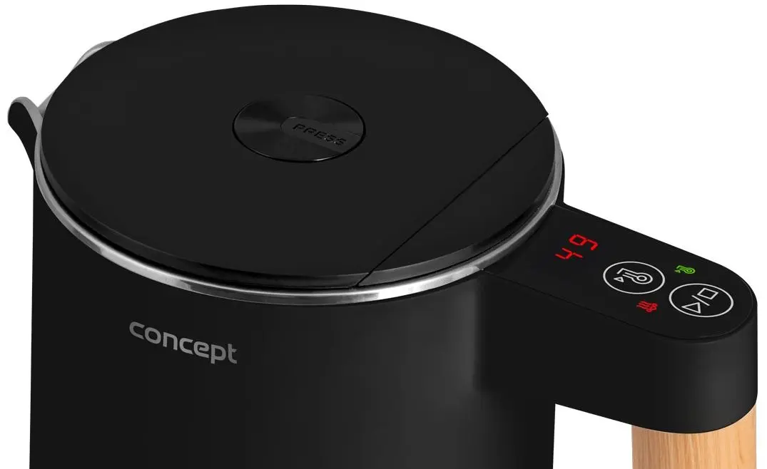 Fierbator electric Concept RK3301 (Black/Wood)