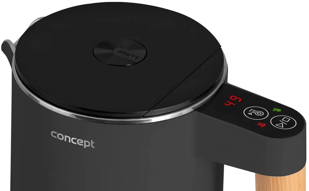 Электрочайник Concept RK3302 (Anthracite/Wood) - 4