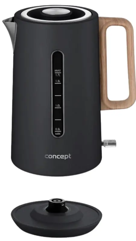 Fierbator electric Concept RK3370 1.7l (Black) - 2