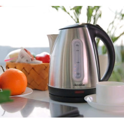 Электрочайник Decakila KEKT004W (Inox/Black) Thumb