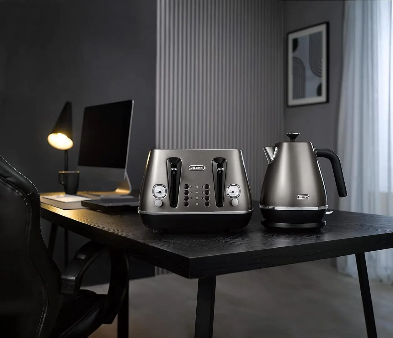 Электрочайник DeLonghi Distinta KBIN2001.TB (Titanium ) - 4