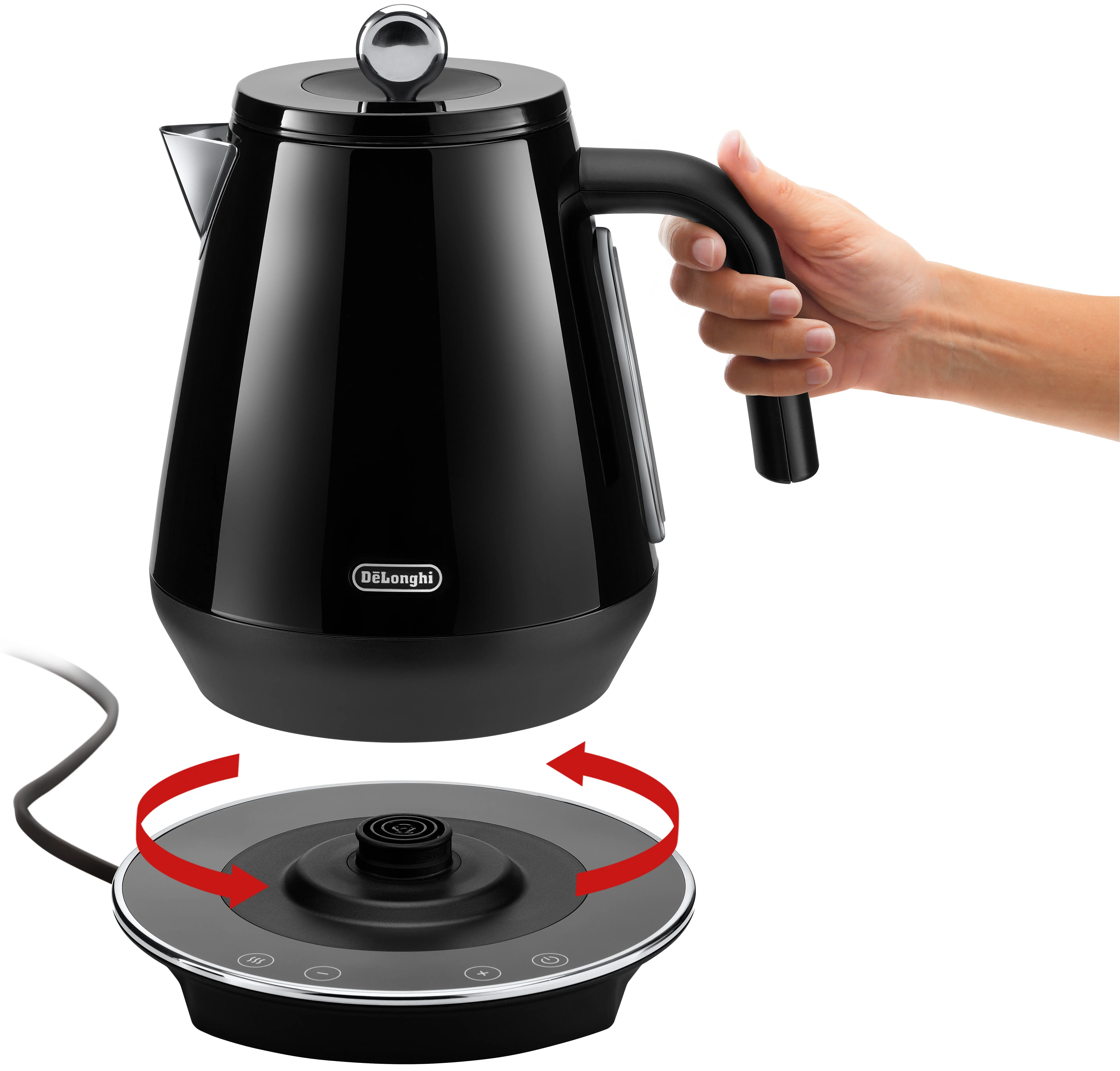 Fierbator electric DeLonghi Eclettica SpecialTea KBY2011.BK (Black)