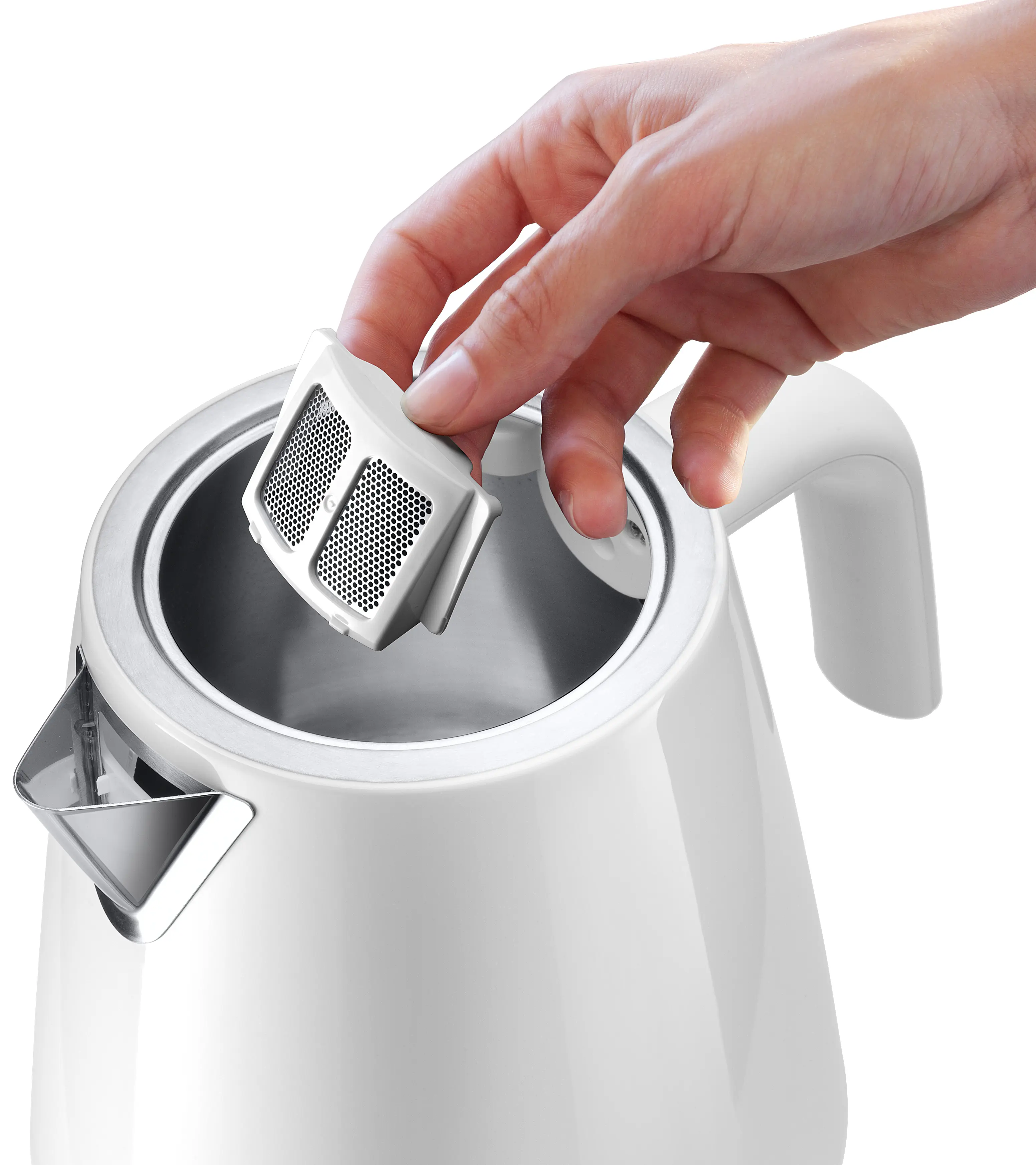 Fierbator electric DeLonghi Eclettica SpecialTea KBY2011.W (White)