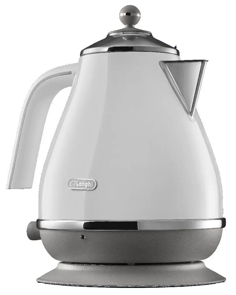 Электрочайник DeLonghi Icona Capitals KBOC2001.W (White/Grey)