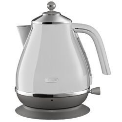 Электрочайник DeLonghi Icona Capitals KBOC2001.W (White/Grey)