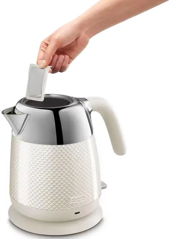 Электрочайник DeLonghi Luminosa KBL2001.W (Twill White)