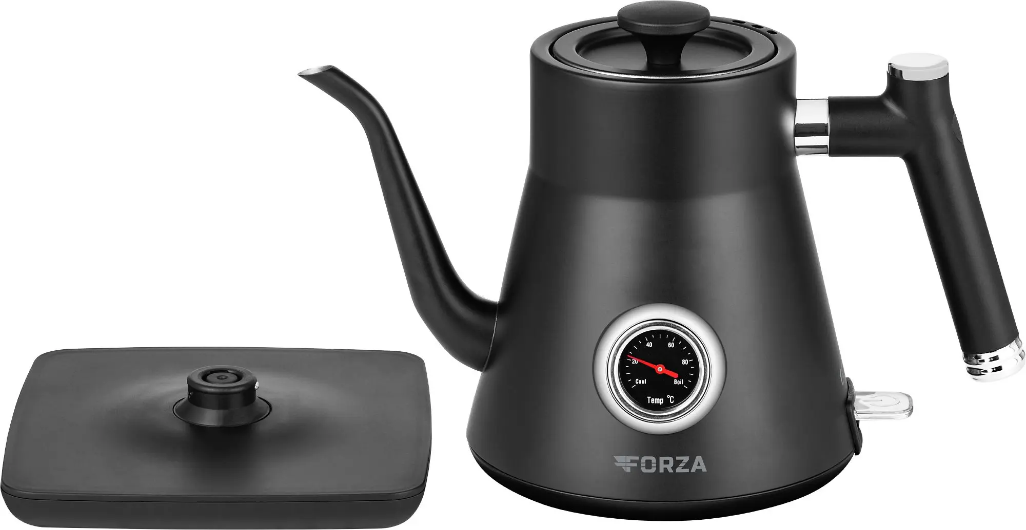 Электрочайник ECG Forza 5000 Pour Over Nero (Black)