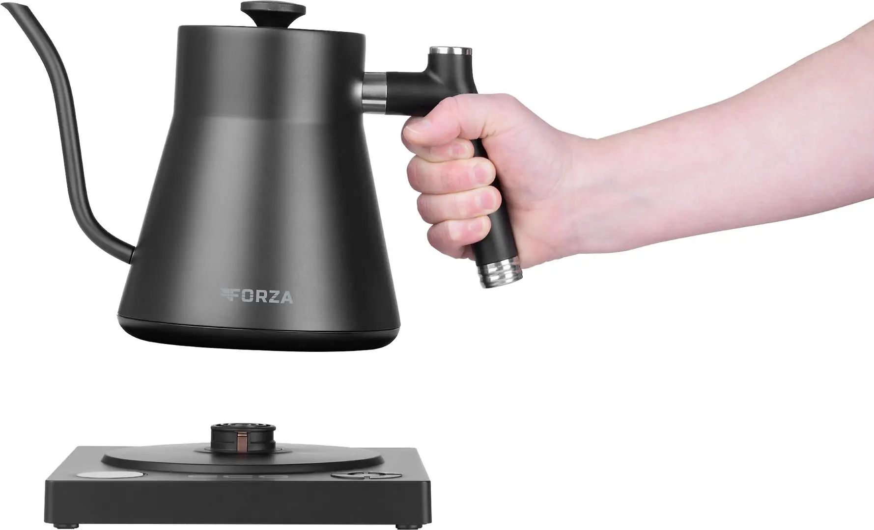 Fierbator electric ECG Forza 8000 Pour over Nero (Black)