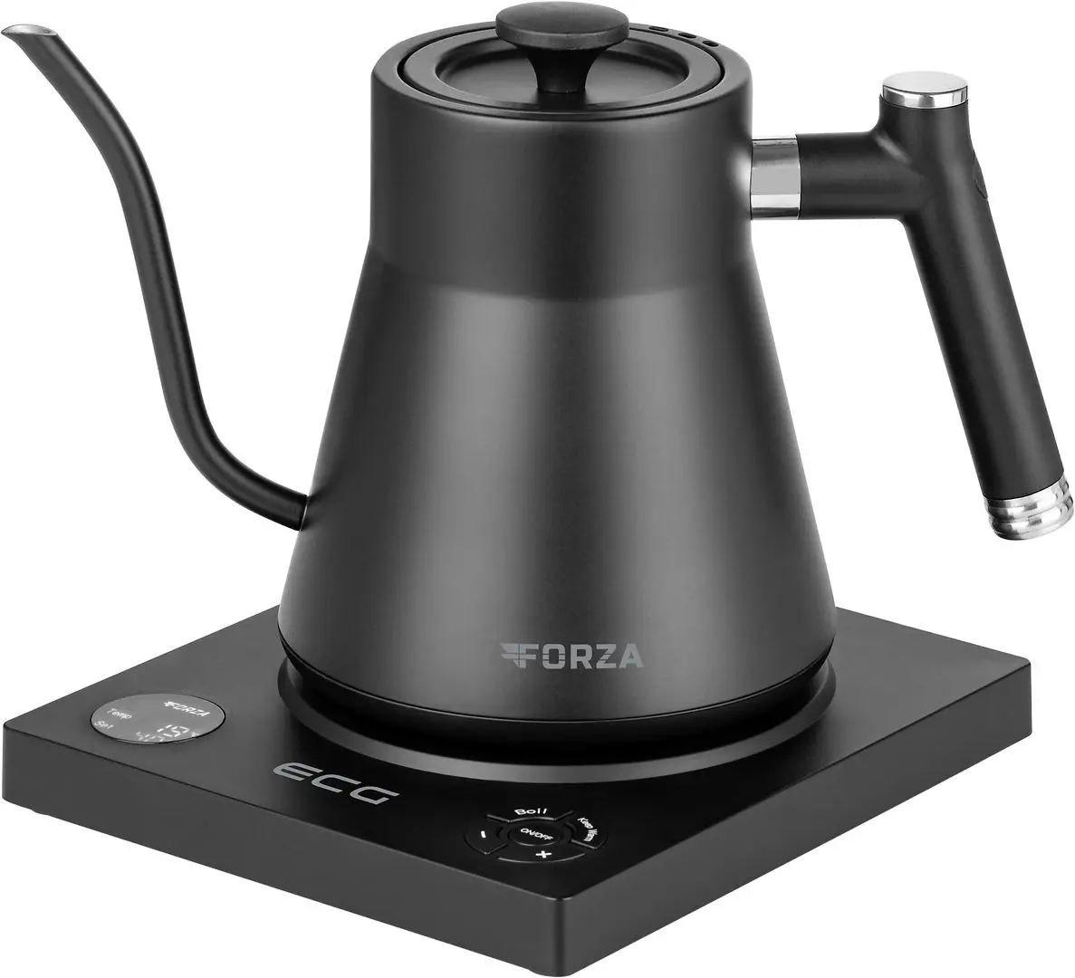 Fierbator electric ECG Forza 8000 Pour over Nero (Black)