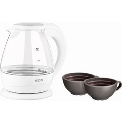 Fierbator electric ECG RK 1520 Glass (White) Thumb