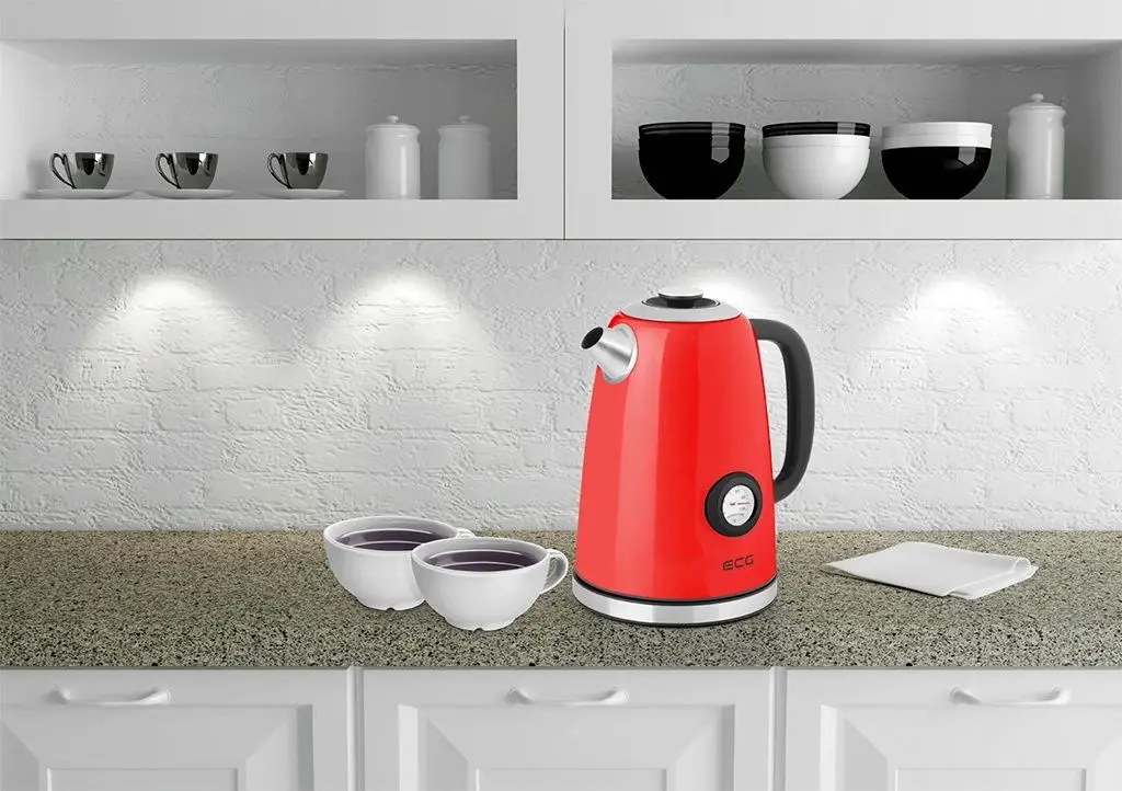 Fierbator electric ECG RK 1700 Magnifica Corsa (Red/Black)