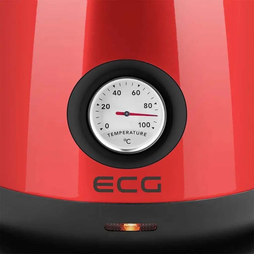 Fierbator electric ECG RK 1705 Metallico Rosso (Red)
