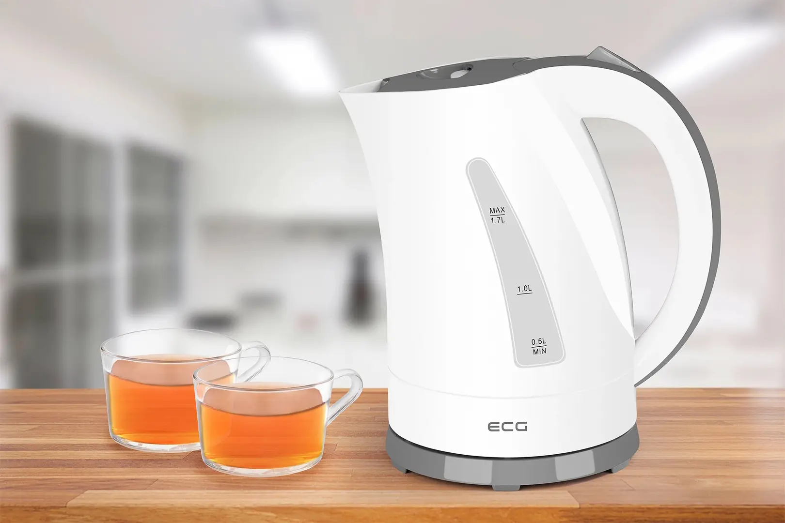 Fierbator electric ECG RK 1712 Surfer (White)